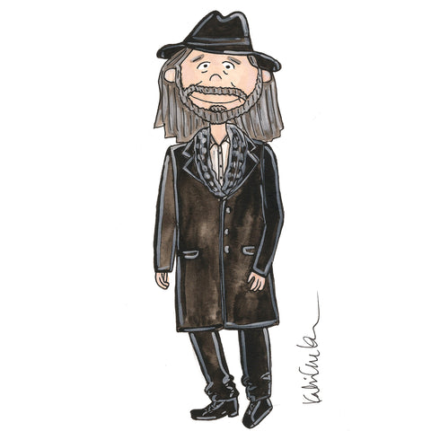 Yohji Yamamoto Illustration